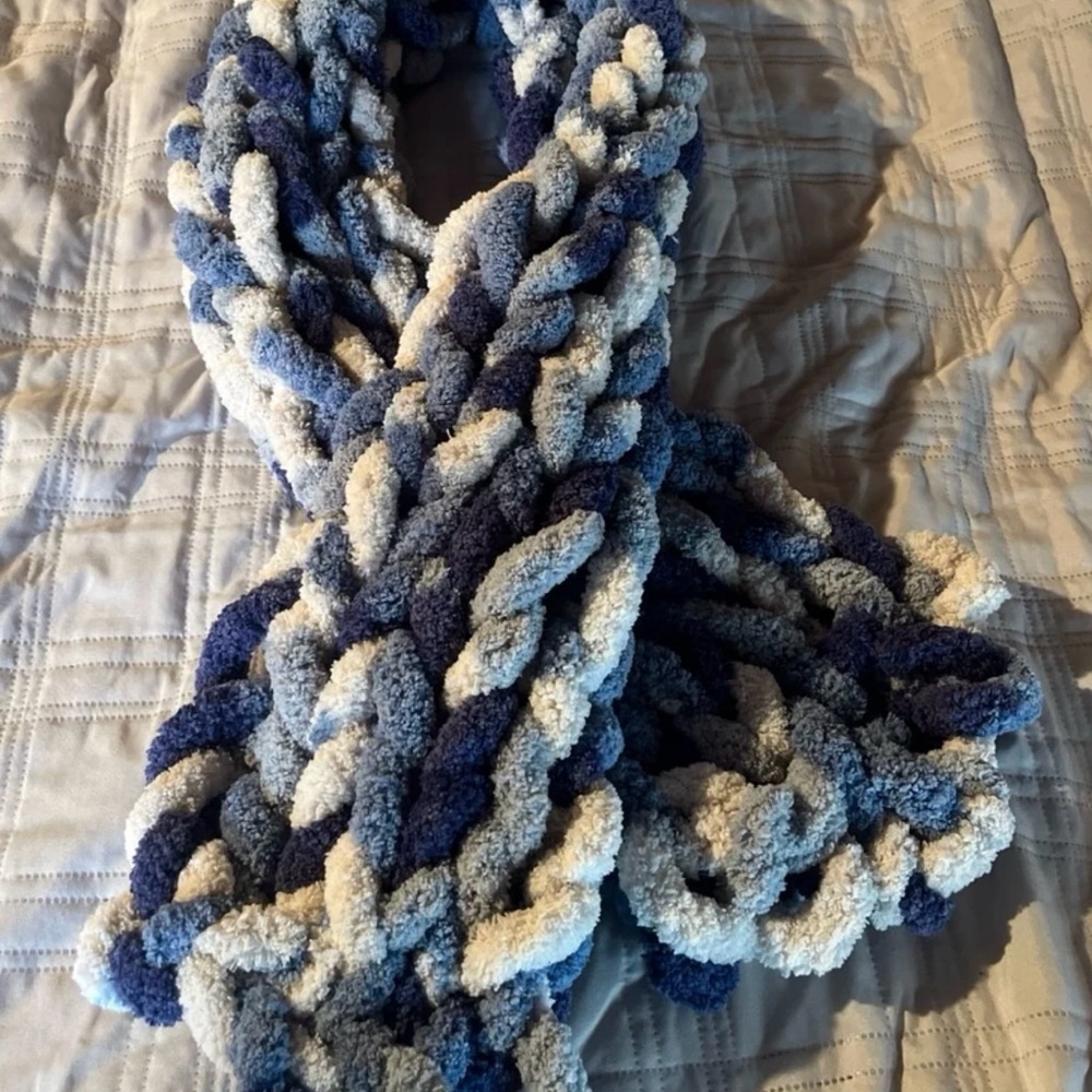 Homemade Large Knitted Scarfs